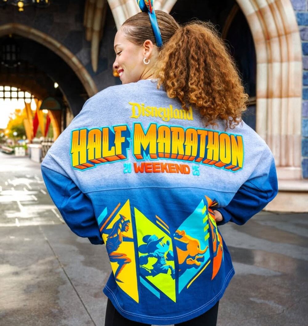 NWT Disney Park Disneyland Run Half Marathon Weekend 2025 Spirit Jersey L XL XXL